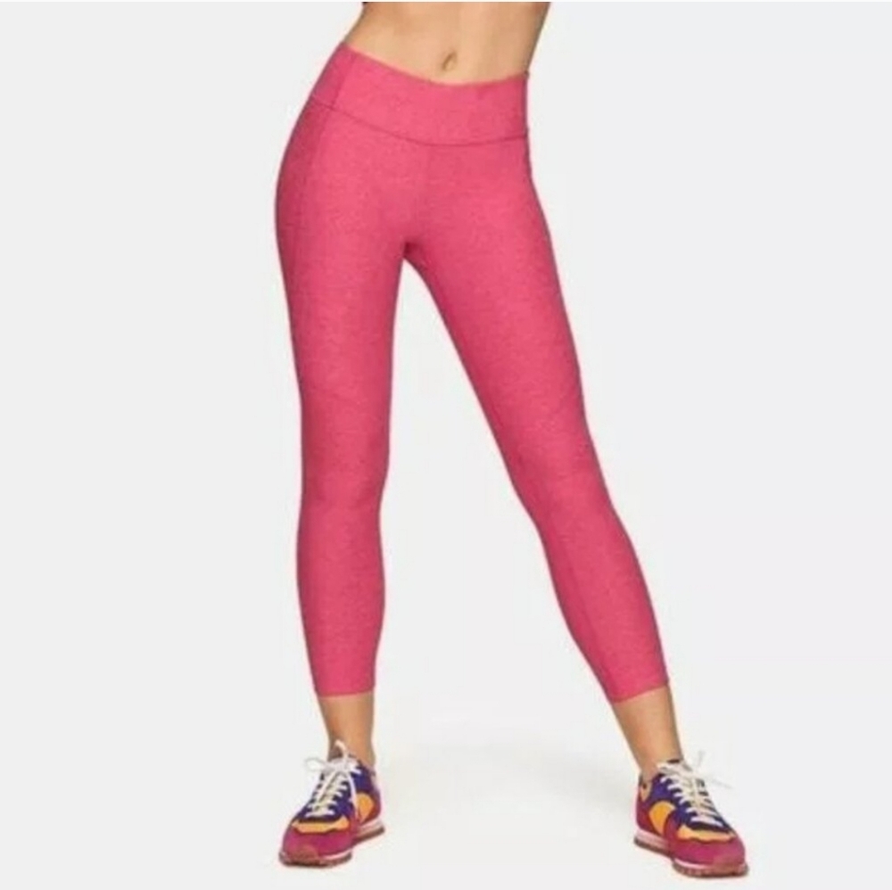 Outdoor Voices Warm-Up 3/4 Leggings Flamingo Pink Medium